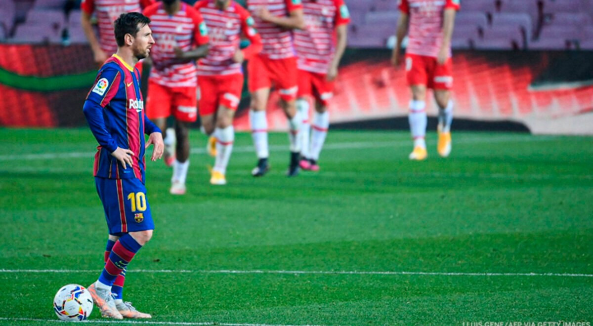 Sorpresiva derrota del Barcelona ante el Granada