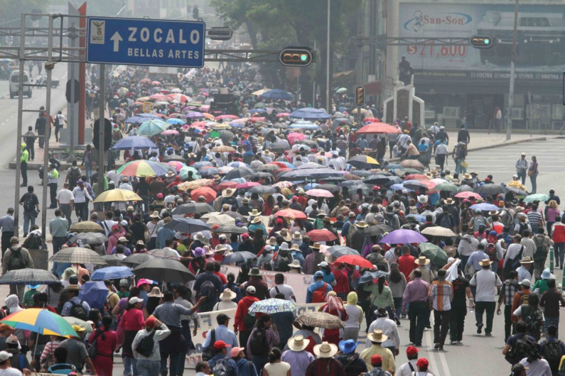 Marcha y concentración afectarían vialidad en CDMX