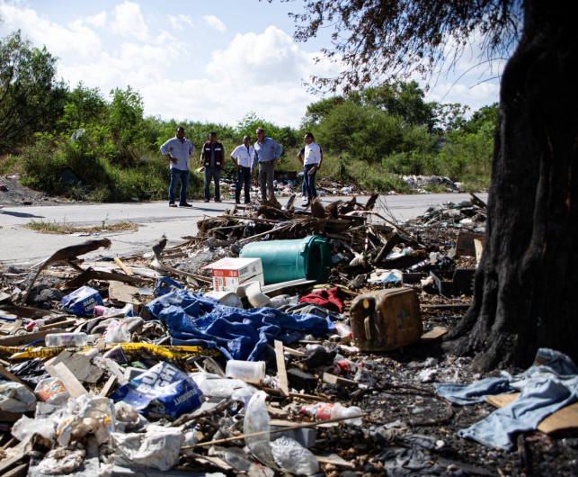 Detecta Control Ambiental 85 basureros clandestinos en colonias de Matamoros.