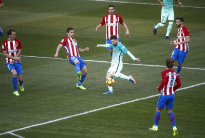 Derrota Barcelona 2-1 al Atlético de Madrid