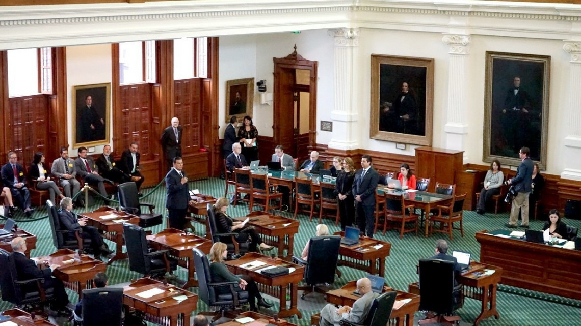 Entrega reconocimiento Senado de Texas al Gobernador de Tamaulipas