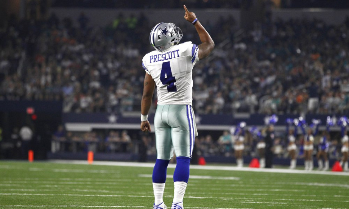 Prescott desea ser el mejor QB de los Cowboys