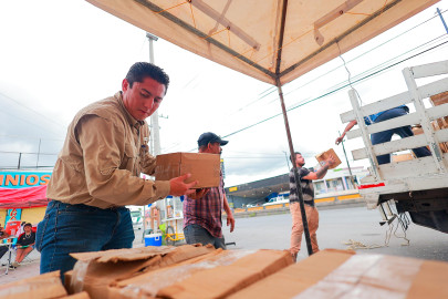 Continúa activo el Centro de Acopio del DIF-Reynosa en apoyo a Veracruz