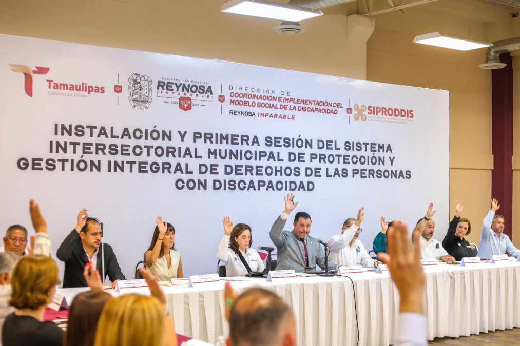 Gobierno de Reynosa impulsa sistema de protección a personas con discapacidad
