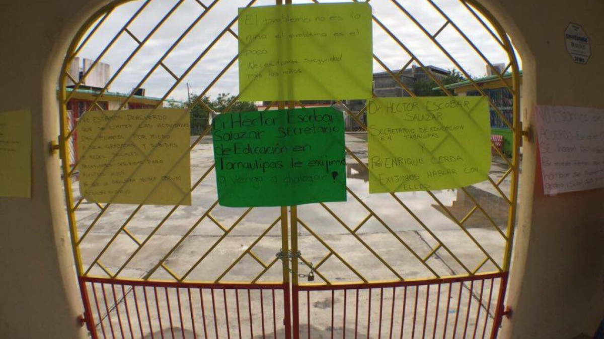 Estalla conflicto en Jardín de niños ¨Dr. Sergio Ruiz Barragán¨ 