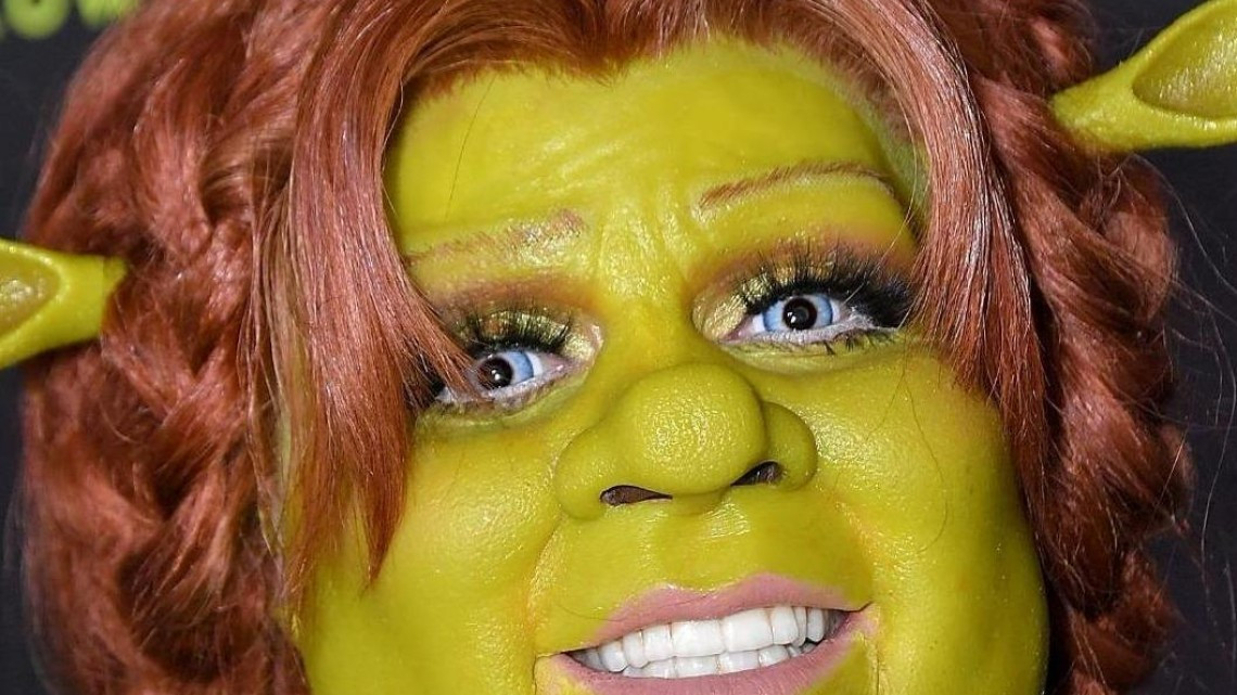 Heidi Klum se disfraza de la princesa Fiona