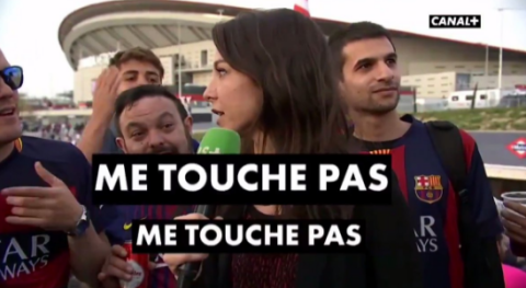 "No me toques, no me toques", reportera explota