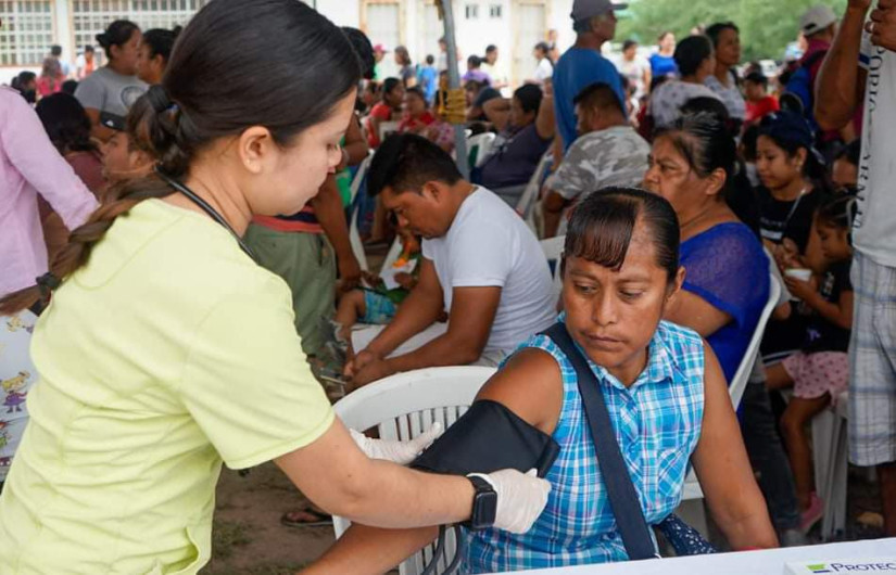 Las Mitras recibe brigada Primero Sano