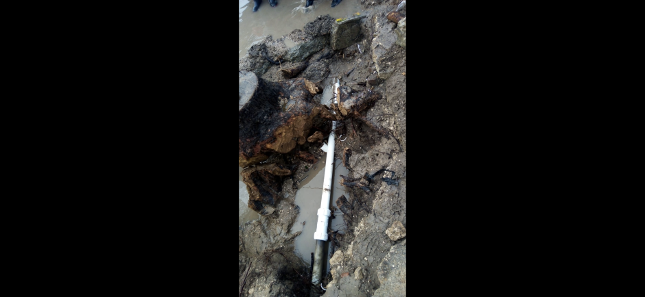 Trabaja COMAPA en la reparación de fugas de Agua