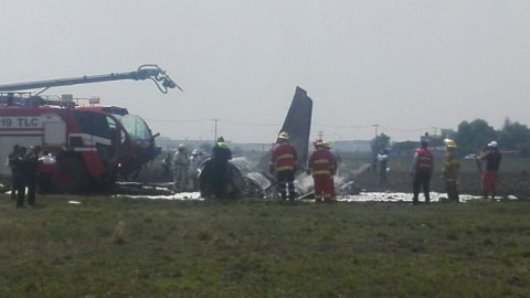 Cae avioneta cerca del aeropuerto de Toluca