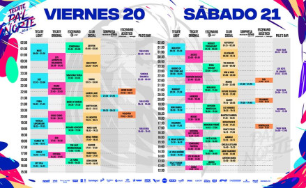 ¡Pa´l Norte revela sus horarios por día!