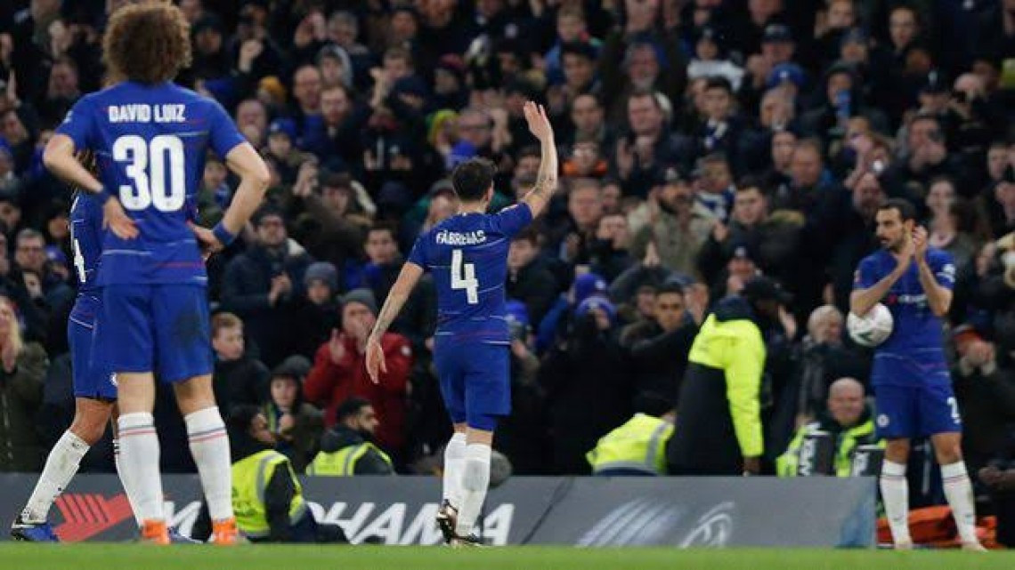 Entre lágrimas Cesc Fábregas se despide del Chelsea