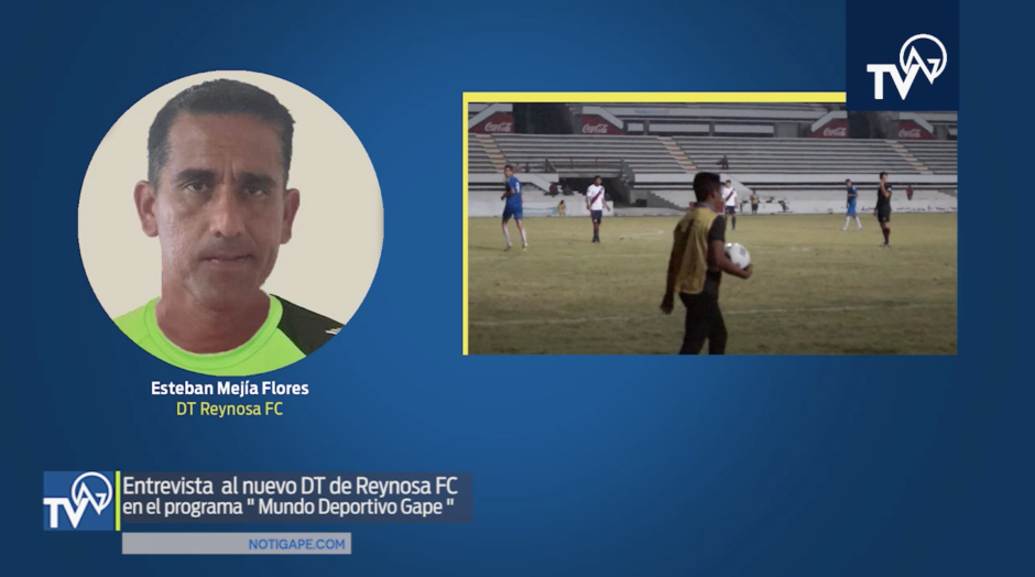 Esteban Mejía Flores, nuevo director técnico de Reynosa FC