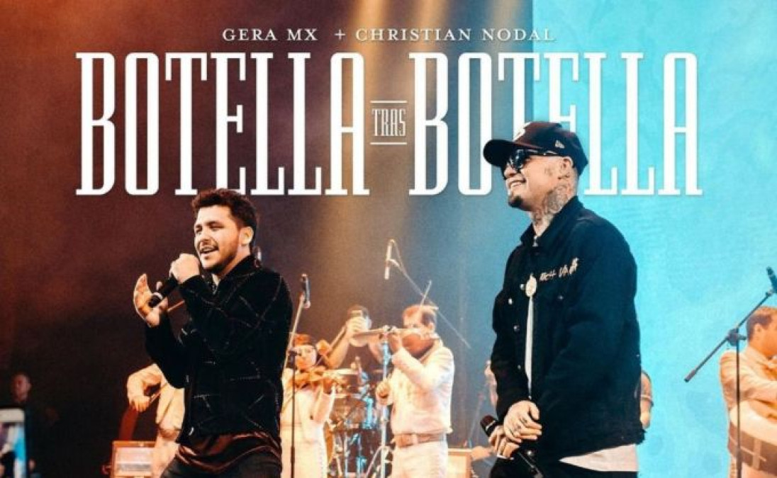 Christian Nodal y Gera MX lanzan 'Botella tras Botella'