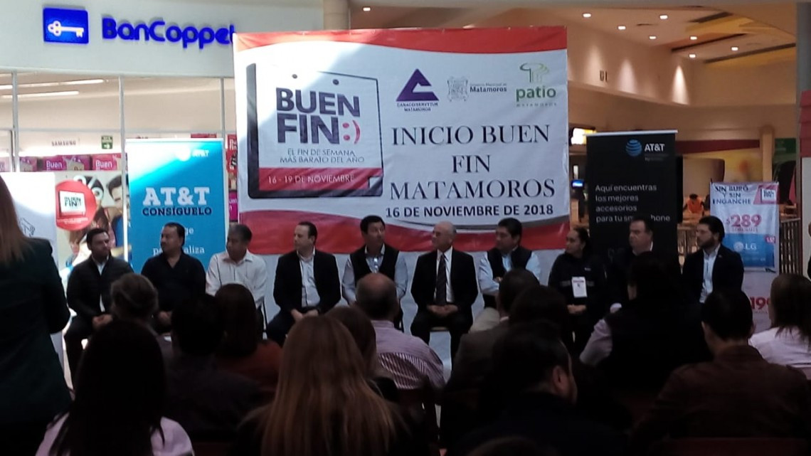 Inicia oficialmente el “Buen Fin” en Matamoros