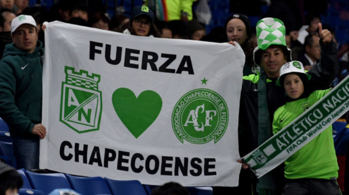 Piden expulsión de Nacional tras burla del accidente del Chapecoense
