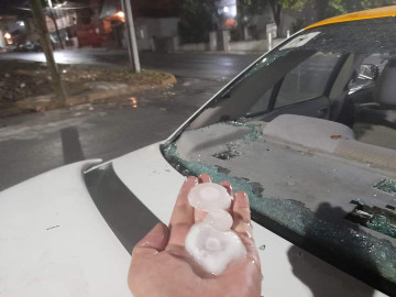 Preocupa a PC lluvias con granizo en Reynosa