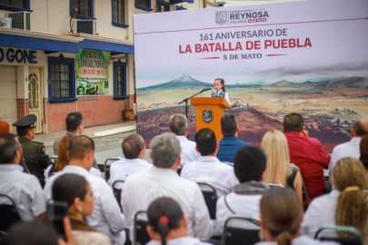 Conmemoró Gobierno de Reynosa 161 Aniversario de la Batalla de Puebla 