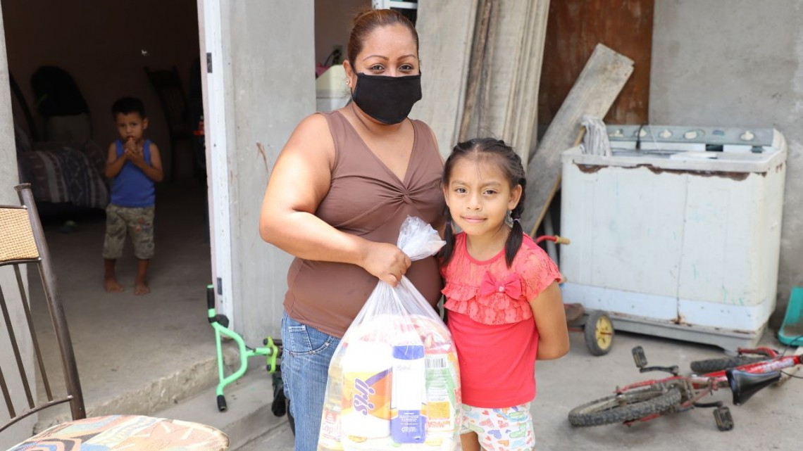 Entrega de apoyos alimentarios extraordinarios continúa en Altamira