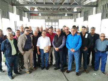 Madrugan a jubilados les imponen al mismo delegado 