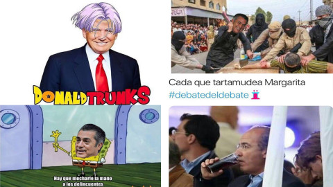 Comienzan a circular los memes del Primer Debate Presidencial