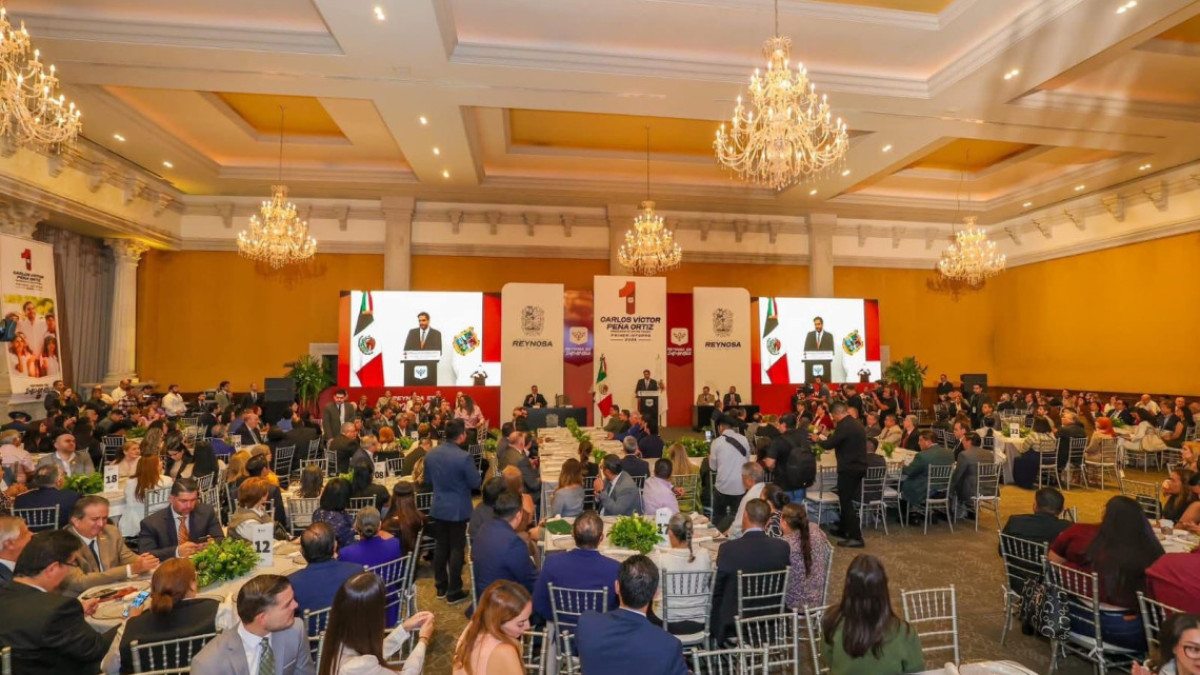 Rindió Carlos Peña Ortiz Primer Informe del Gobierno Municipal de Reynosa