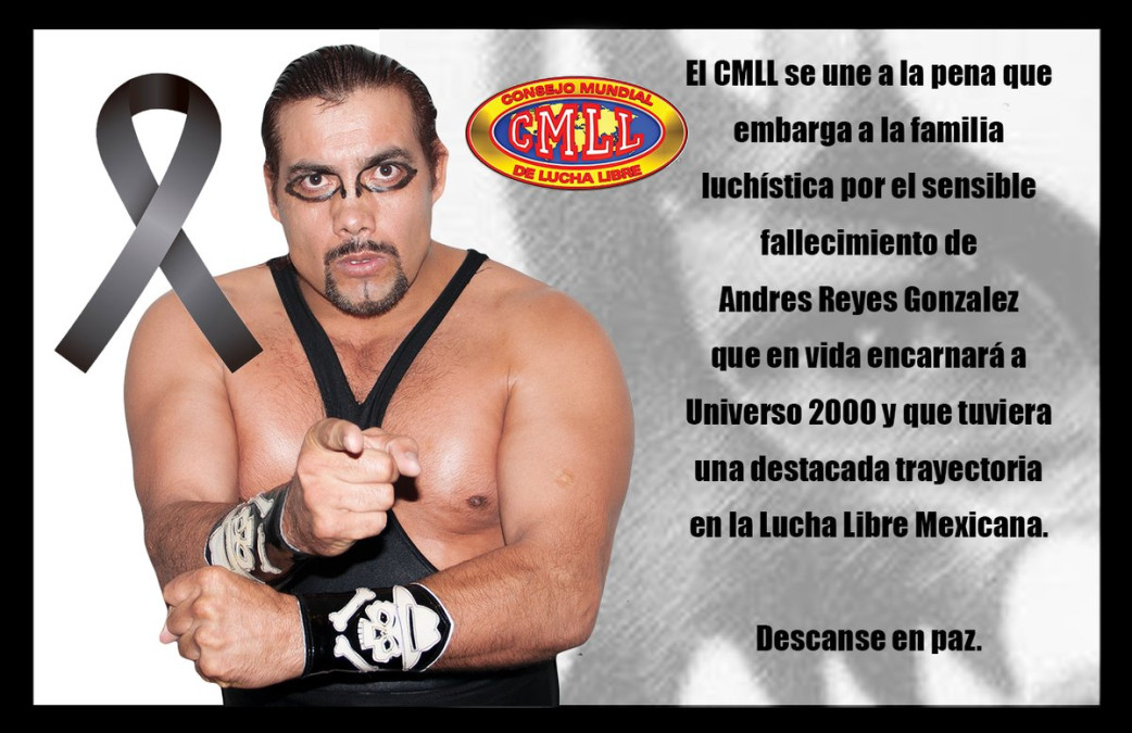 Lucha de luto: Fallece Universo 2000