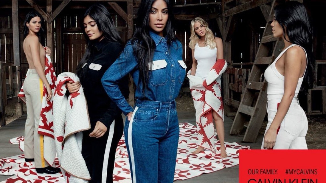 Las Kardashian-Jenner, en ropa interior para Calvin Klein