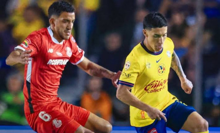 América y Toluca empatan sin goles en la final de ida del Clausura 2025