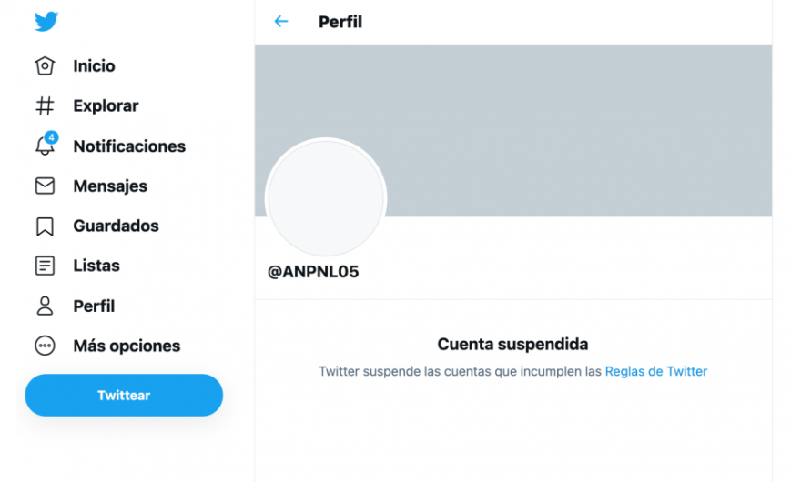 Twitter suspendió la cuenta de Paty Navidad por sus declaraciones sobre el COVID-19