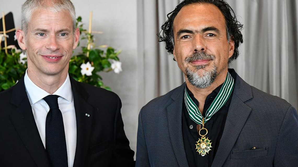 Entregan insignia especial a Alejandro Iñárritu en Cannes