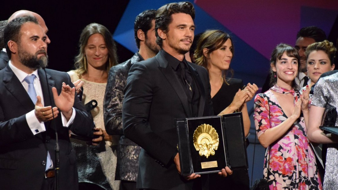 James Franco se lleva la 'Concha de Oro'