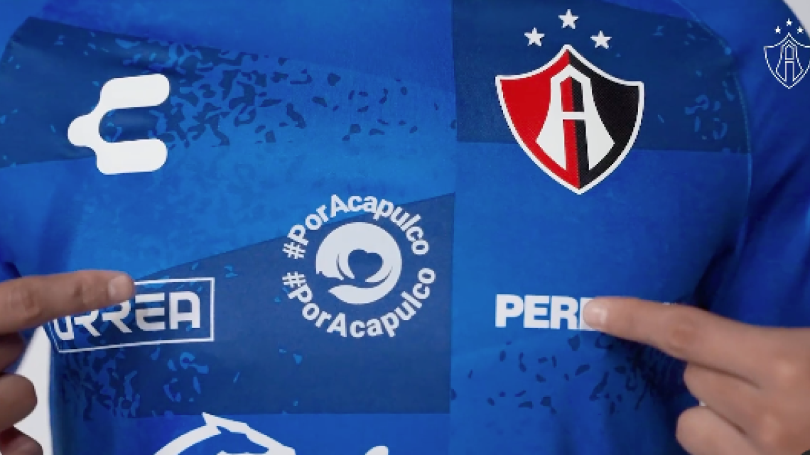 Atlas usará un jersey especial para ayudar a Acapulco tras el huracán "Otis"
