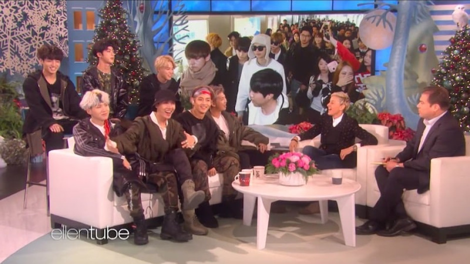 BTS se presenta en The Ellen DeGeneres Show