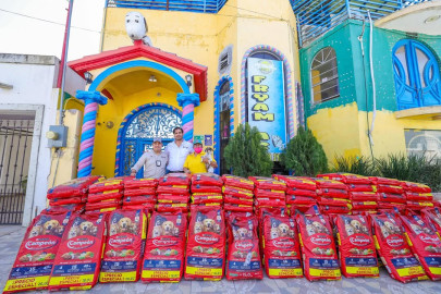 Entregó Carlos Peña Ortiz donación de más de 3 Toneladas de alimento para caninos