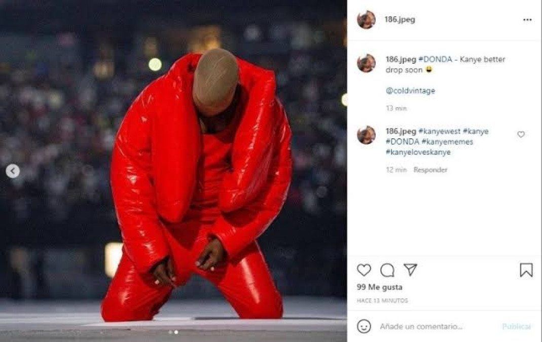 Kanye West llora frente a su exesposa en la presentación de su disco 'Donda'