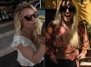 Llega Britney a México, la captan en Playa del Carmen 