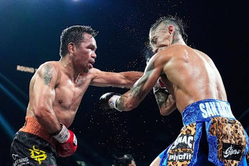 Manny Pacquiao empata con Mario Barrios en su regreso al ring; pide que haya revancha