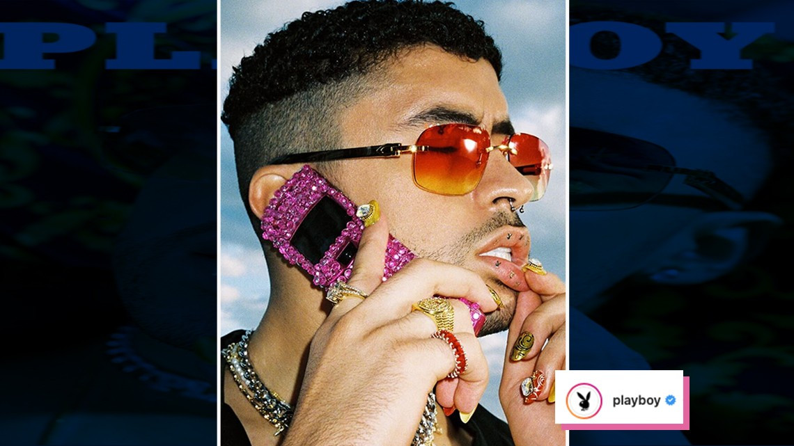 Bad Bunny posa para Playboy