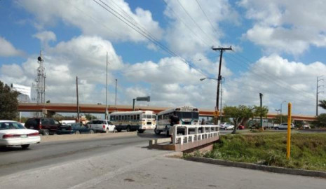 Se registran bloqueos en Matamoros