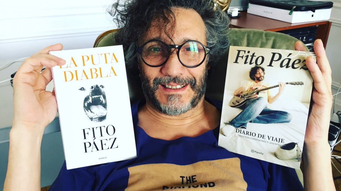 Fito Páez presenta su libro “Diario del Viaje”