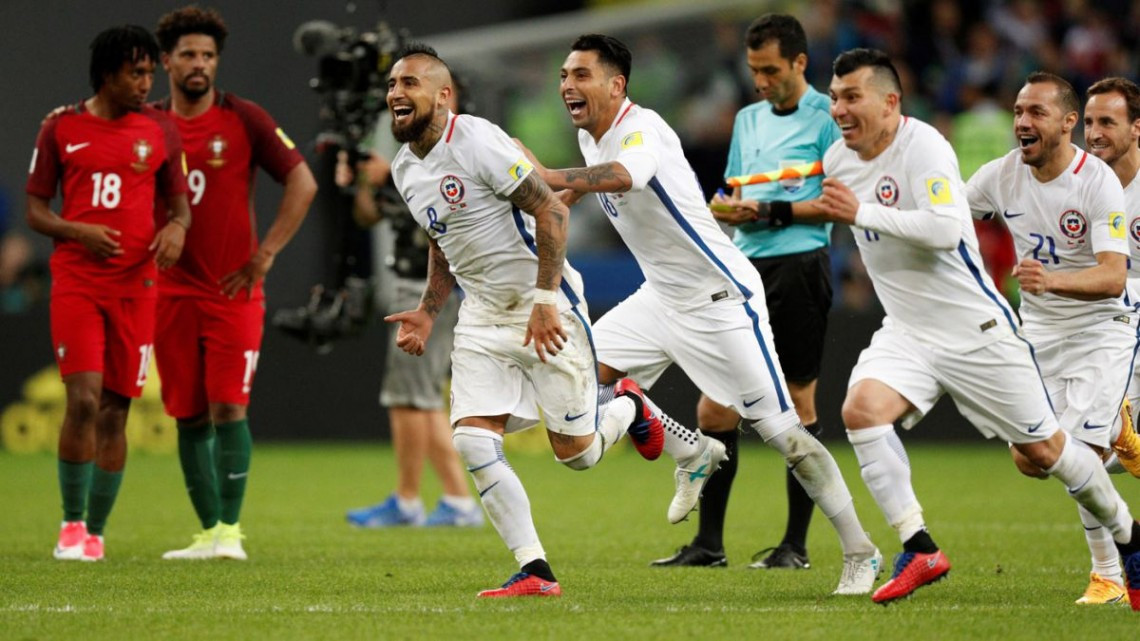 Chile vence a Portugal en penales y se convierte en finalista de la Confederaciones
