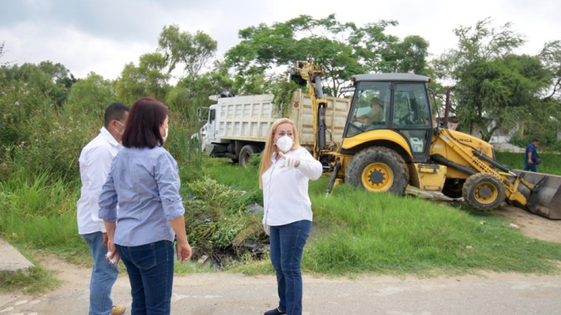 Millonaria inversión del Gobierno de Altamira para construcción y revestimiento de drenes pluviales