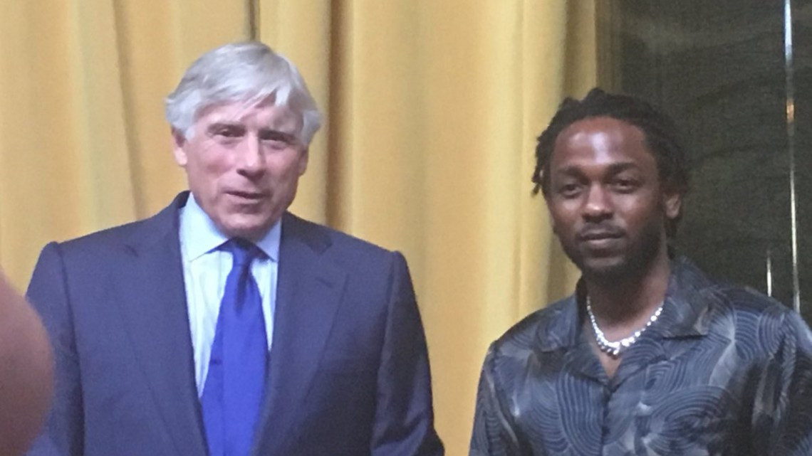Kendrick Lamar acepta el Premio Pulitzer