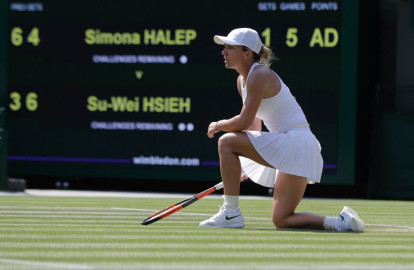 Simona Halep es eliminada en Wimbledon