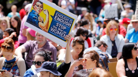 Gira el mundo en apoyo a la Marcha de las Mujeres en Washington