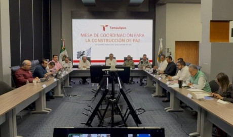 Instruye Américo Villarreal a mantener vigilancia permanente en zona conurbada ante crecida del Pánuco