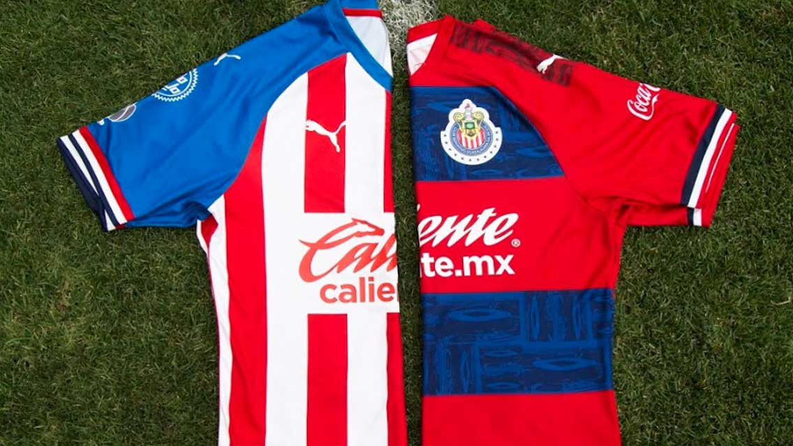 Chivas presenta sus nuevos uniformes 