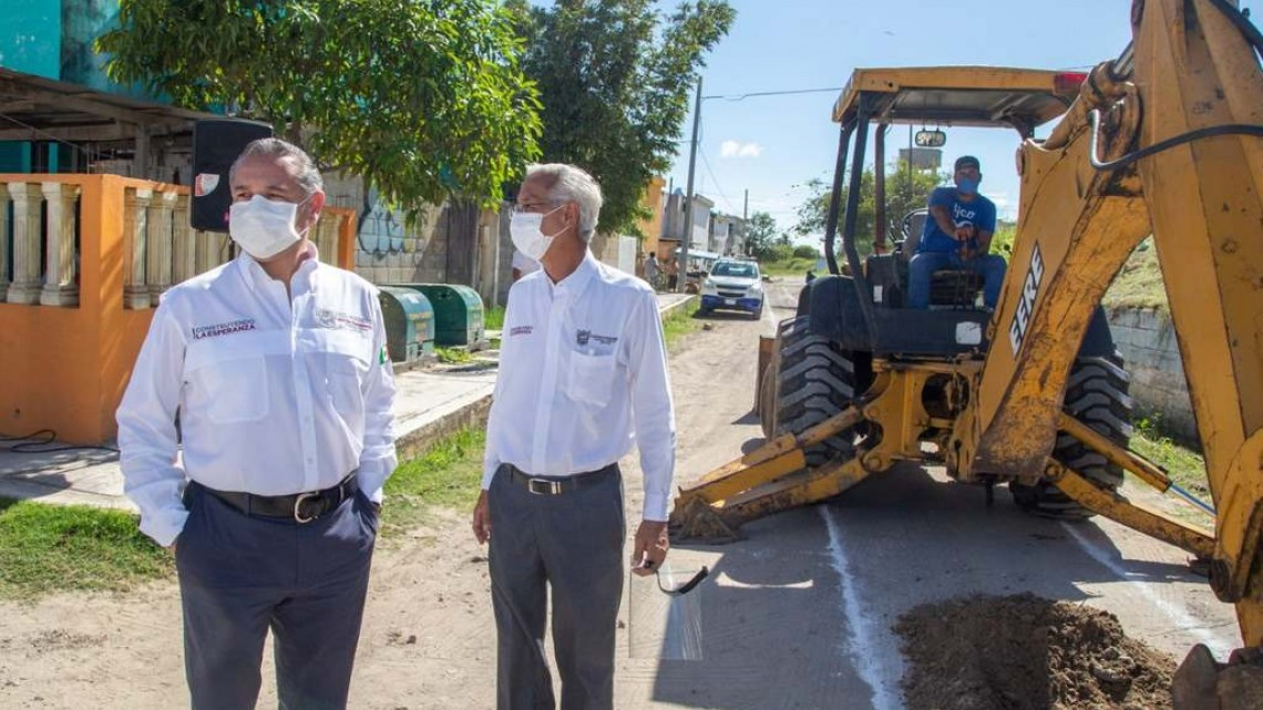 Dan arranque a obra hidrosanitaria en Ciudad Madero
