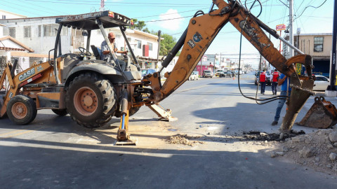 Concluyó COMAPA reparación de fuga de agua en la colonia Rodríguez